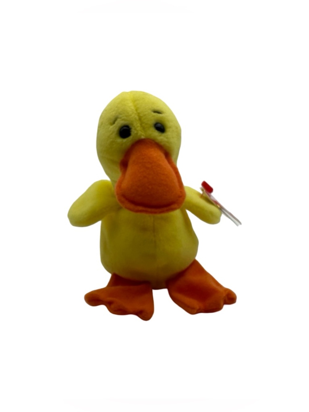 Ty Beanie Babies Quackers Duck Plush 1994 PVC Pellets Vintage